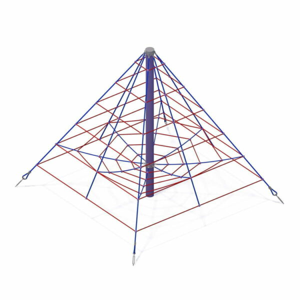 piramida linowa mała , producent placów zabaw dla dzieci z montażem