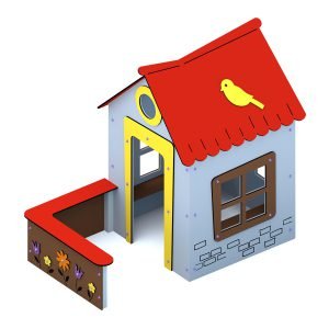 domek dla dzieci z werandą , producent placów zabaw