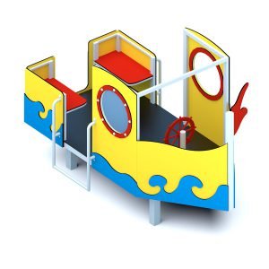 statek rybacki dla dzieci, atestowane wyposażenie placów zabaw