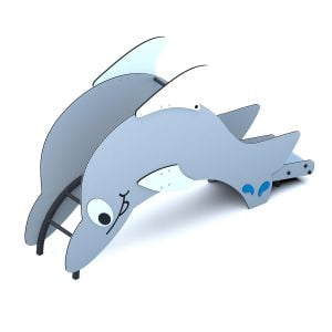 delfin zjeżdżalnia mała , producent placów zabaw dla dzieci
