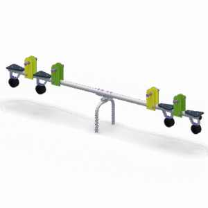 FUN HW-008 HUŚTAWKA WAŻKA POCZWÓRNA STEEL + HDPE
