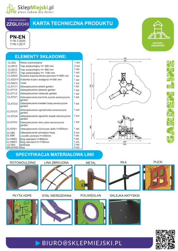 Karta techniczna produktu ZZGL-0049 strona 2