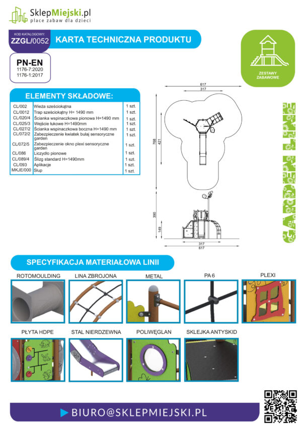 Karta techniczna produktu ZZGL-0052 strona 2