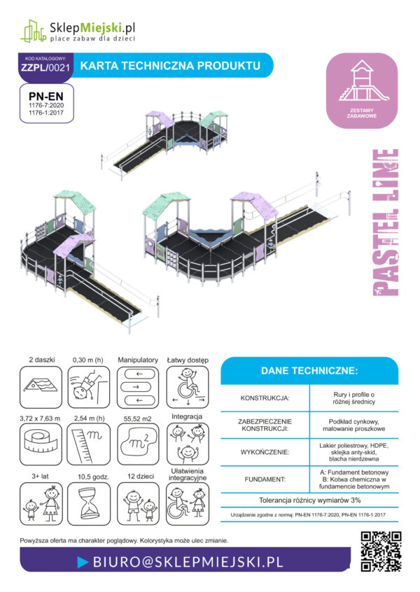 Karta techniczna produktu ZZPL-0021 strona 1