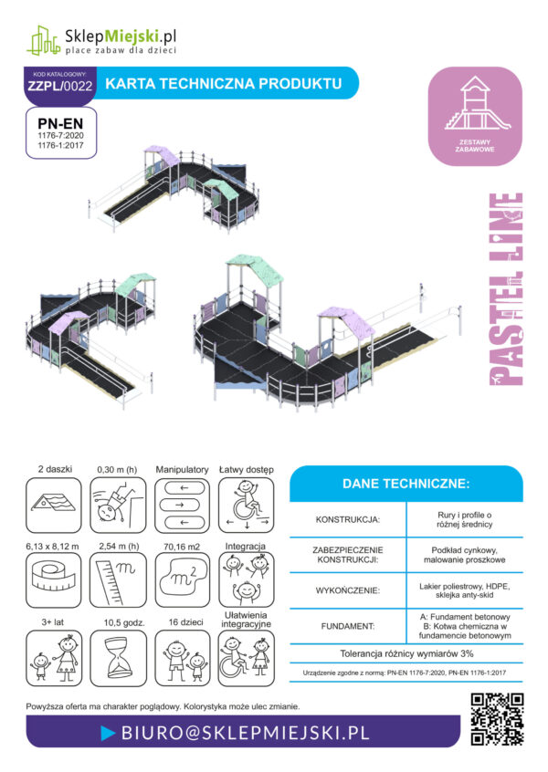 Karta techniczna produktu ZZPL-0022 strona 1