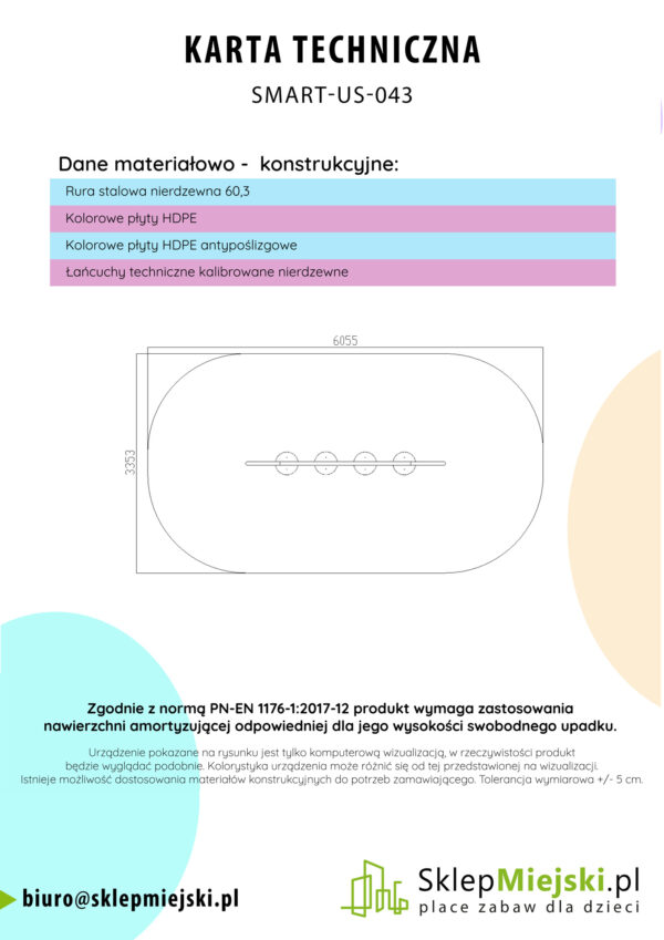 urządzenie sprawnościowe z atestem. SklepMiejski.pl
