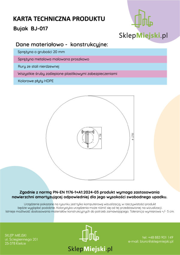 Karta techniczna produktu BJ-017, strona 2