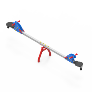PLUS huśtawka pojedyncza ważka PIRACI METAL Lux HDPE