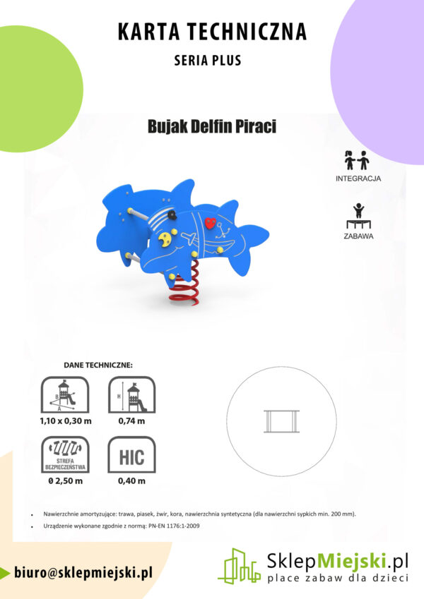 bujak delfin z certyfikatem. SklepMiejski.pl