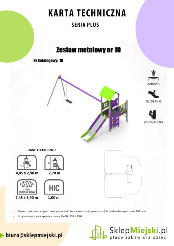 plac zabaw z certyfikatem. SklepMiejski.pl