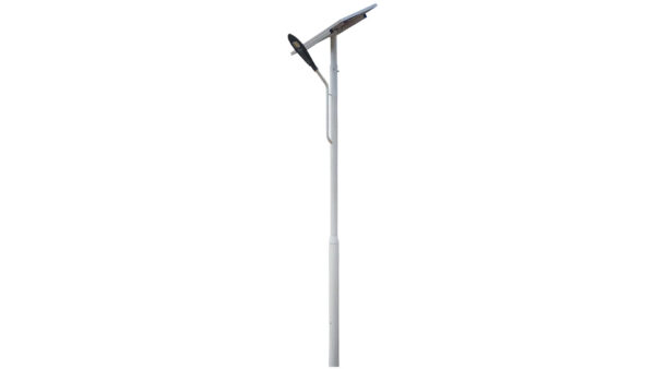 Słup oświetleniowy z certyfikatem na plac zabaw dla przedszkoli i szkół, pojedyncza lampa z panelem słonecznym zdjęcie 2