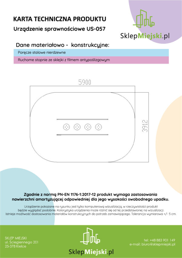 Karta techniczna produktu US-057, strona 2